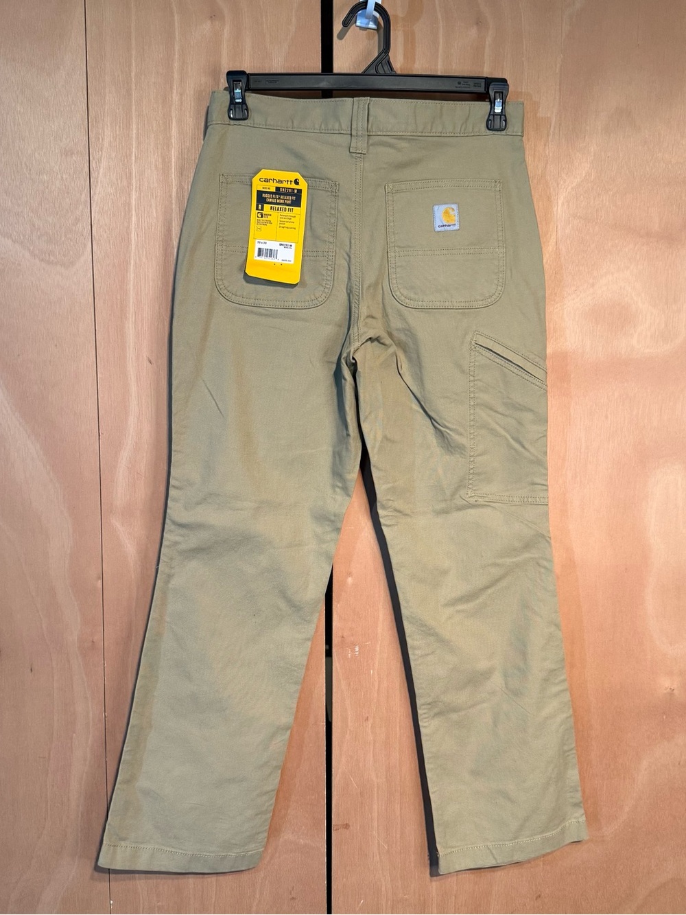 Carhartt Men’s Rugged Work Pants in Khaki size 30x30